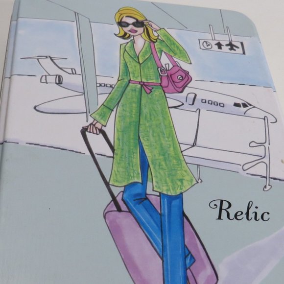 Relic Lady at Airport metal tin Easy to open - Picture 3 of 9